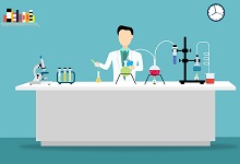 The chemical formula for the reaction of hydrochloric acid w